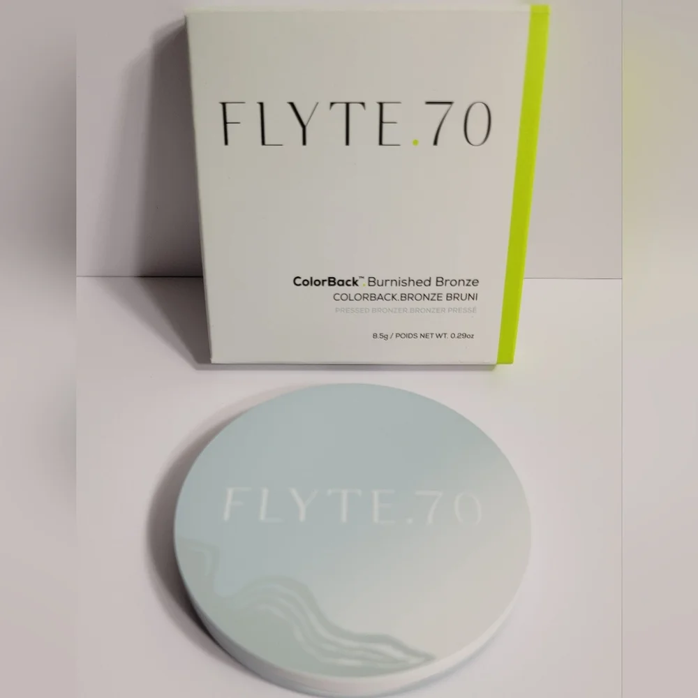 Flyte 70 Color Back Burnished Bronze Facial Blush Powder makeup beauty new